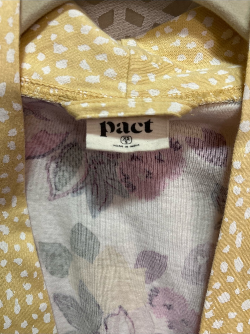 Pact Organic Cotton Staycation Robe - Picture 5 of 9